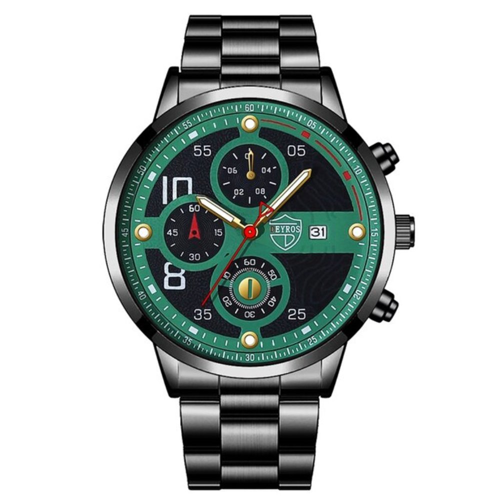 Men's Luxury Stainless Steel Quartz Watch